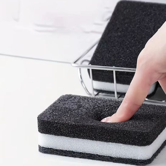 Éponge à Vaisselle Double Face Épaisse