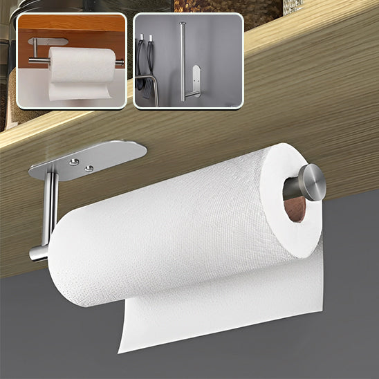 Support Essuie-Tout en Acier Inoxydable