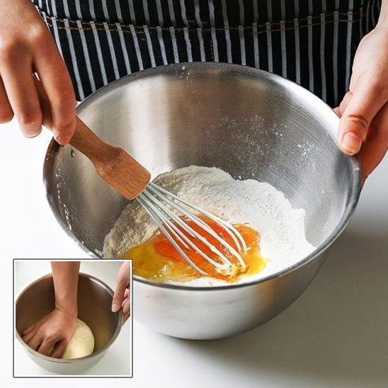 Bols à Mélanger en Acier Inoxydable 304