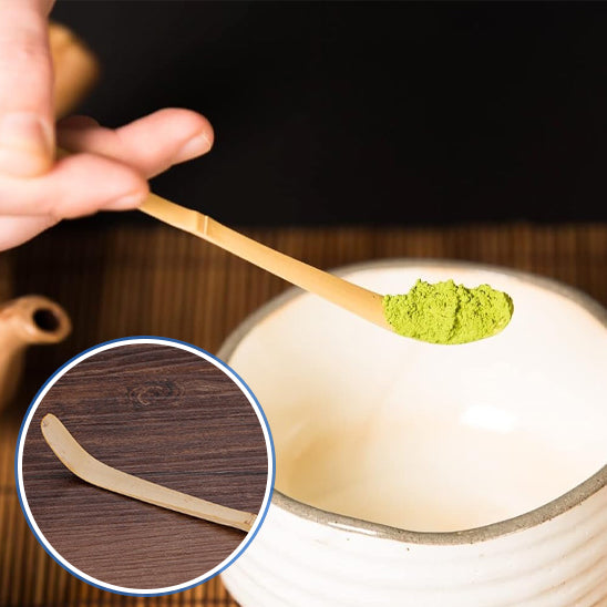 2 Cuillère à matcha en bambou
