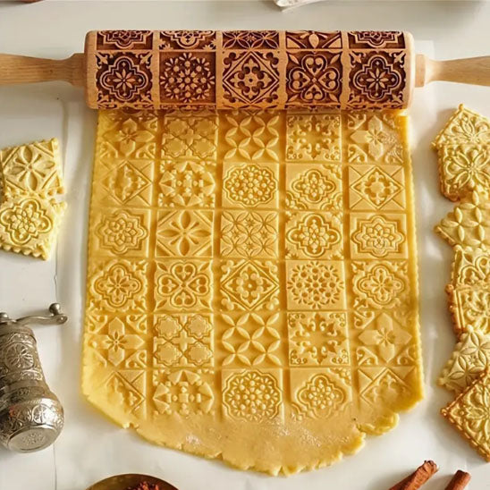 Rouleau à Pâtisserie en Relief