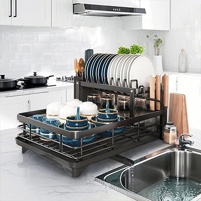 Égouttoir à Vaisselle Réglable