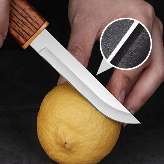 Couteau Double Droit 2 en 1