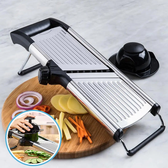 La Mandoline Réglable en Acier Inoxydable