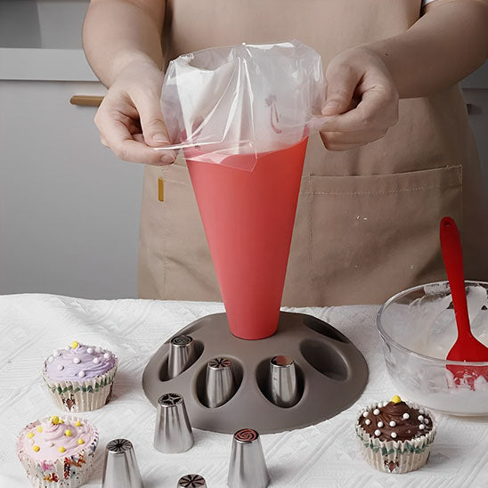 Poches à Glacage  pour Patiserie  avec Support