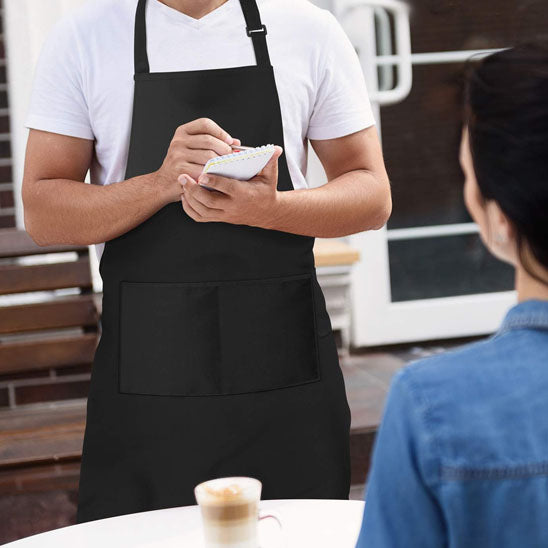 Ensemble Tablier Réglable et Toque de Chef