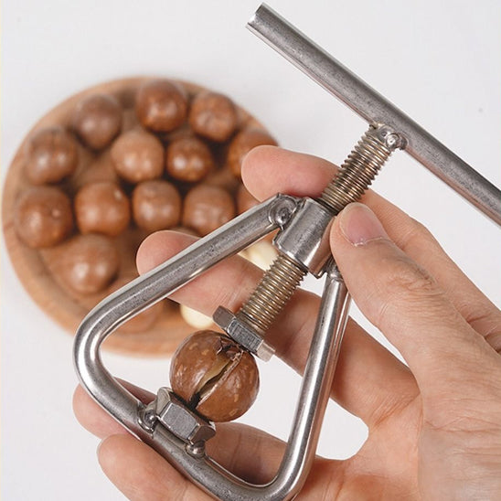 Pinces à Noix en Acier Inoxydable