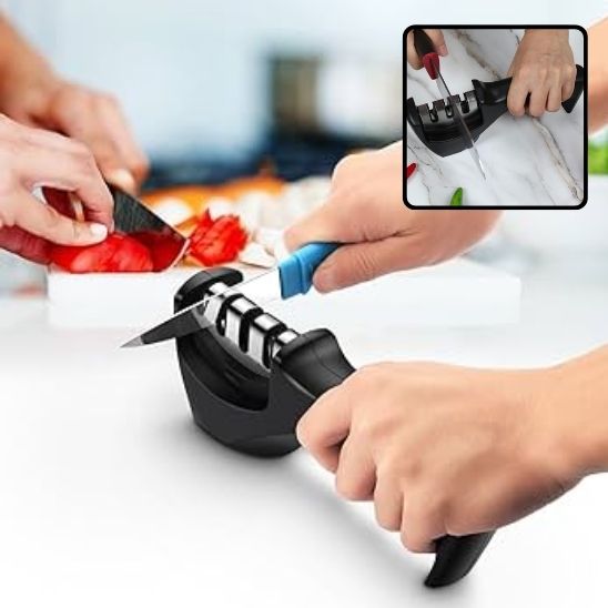 Aiguiseur de Couteaux 3en1