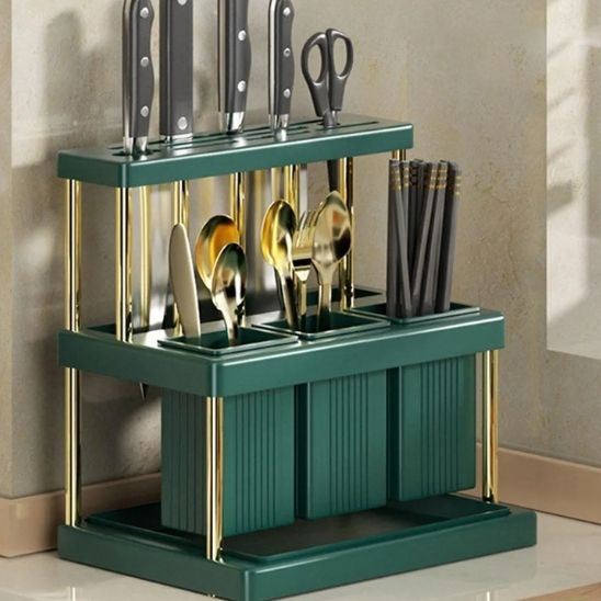Porte-Couteau de Cuisine Multifonction